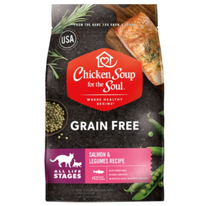 Chicken Soup for the Soul Grain Free Salmon All Life Stages Dry Cat Food (4 -12lb)