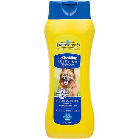 FURminator DeShedding Ultra Premium Shampoo for Dogs 16 oz Bottle