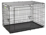 48" Contour Double Door Dog Crate Model: 848DD Size: 30 W x 33 H x 48 L