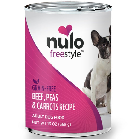 Nulo Freestyle Beef, Peas & Carrots Recipe Canned Dog Food 13oz