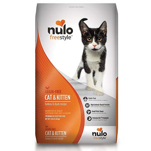 Nulo Freestyle Grain Free Cat & Kitten Turkey & Duck Recipe Dry Cat Food 5lb