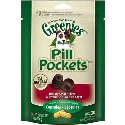 Greenies Pill Pockets Canine Hickory Flavor Dog Treats