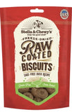 Stella & Chewy's Raw Coated Biscuits (Beef, Chicken, Duck or Lamb) - 9oz