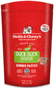 Stella & Chewy's Frozen Duck Dinner Patties (3lb, 6lb)