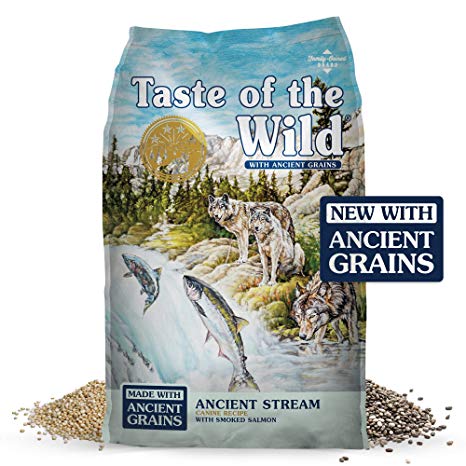 Taste of the Wild Dry Dog Food Ancient Grains Pacific Stream