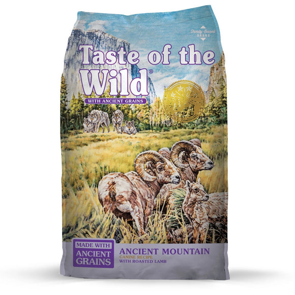 Taste of the Wild Dry Dog Food Ancient Grains Sierra Mountain