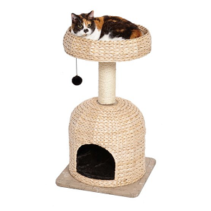 MidWest Feline Nuvo Cat Furniture Durable Scout Cat Tree & Cat Scratching Post